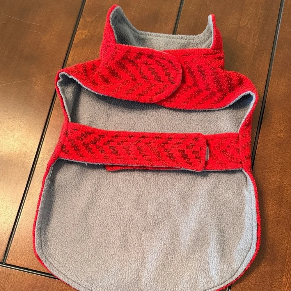 ❤️3 for $15!❤️ Chevron Patterned Dog Sweater in Red